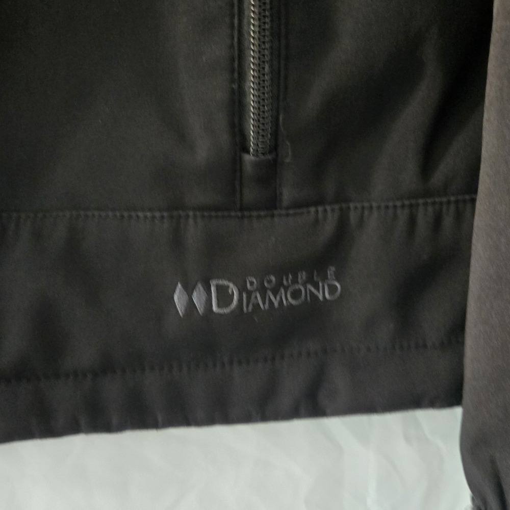 Black Diamond Jacket Double Diamond Men's XL Softshell Full Zip Fleece Lined‎ - Picture 2 of 13